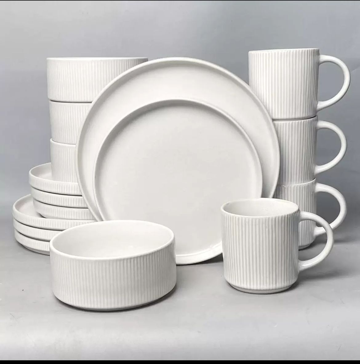 16pcs  ceramic plates Product Image